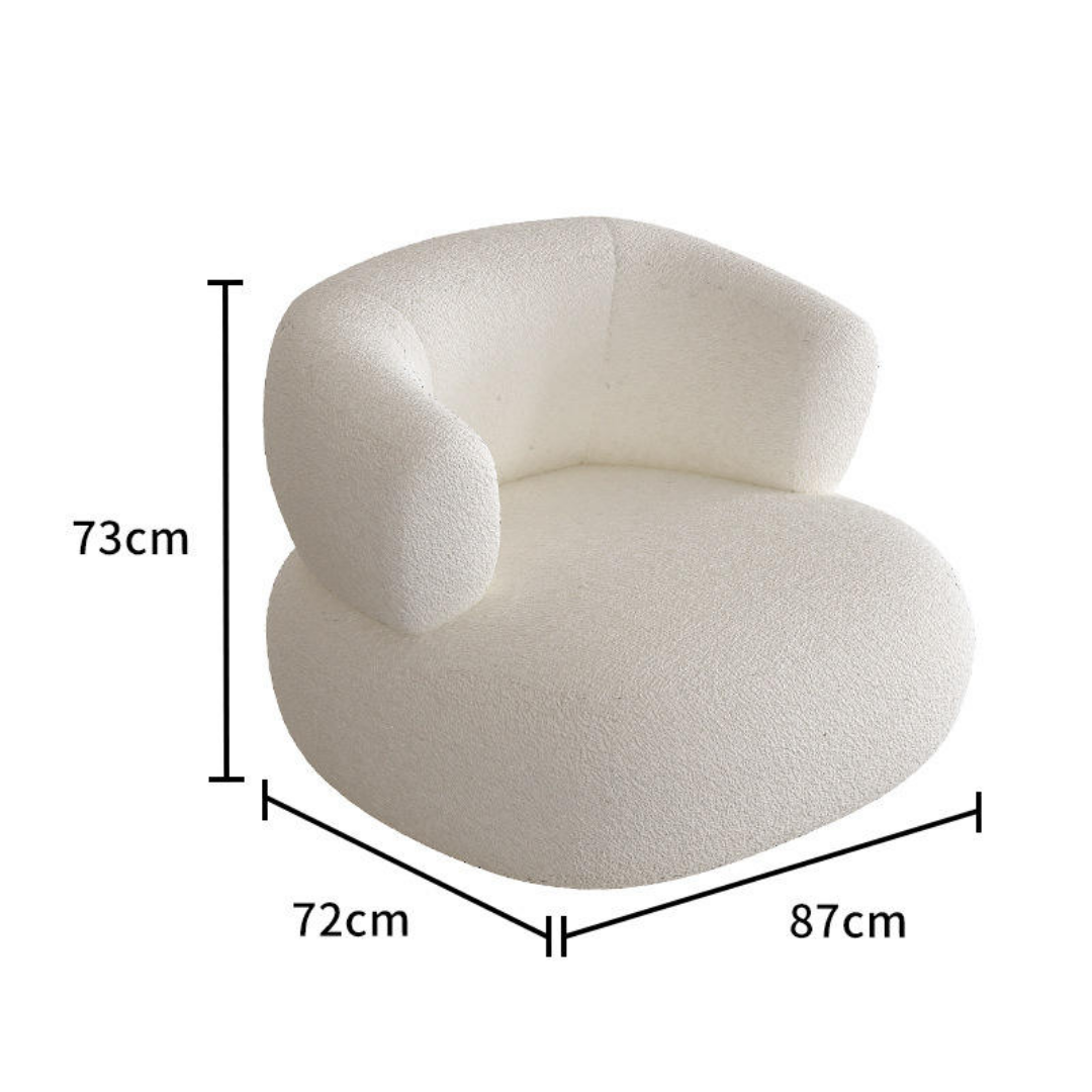 Klara – Harmoni 2-sits Soffa med Matchande Pall